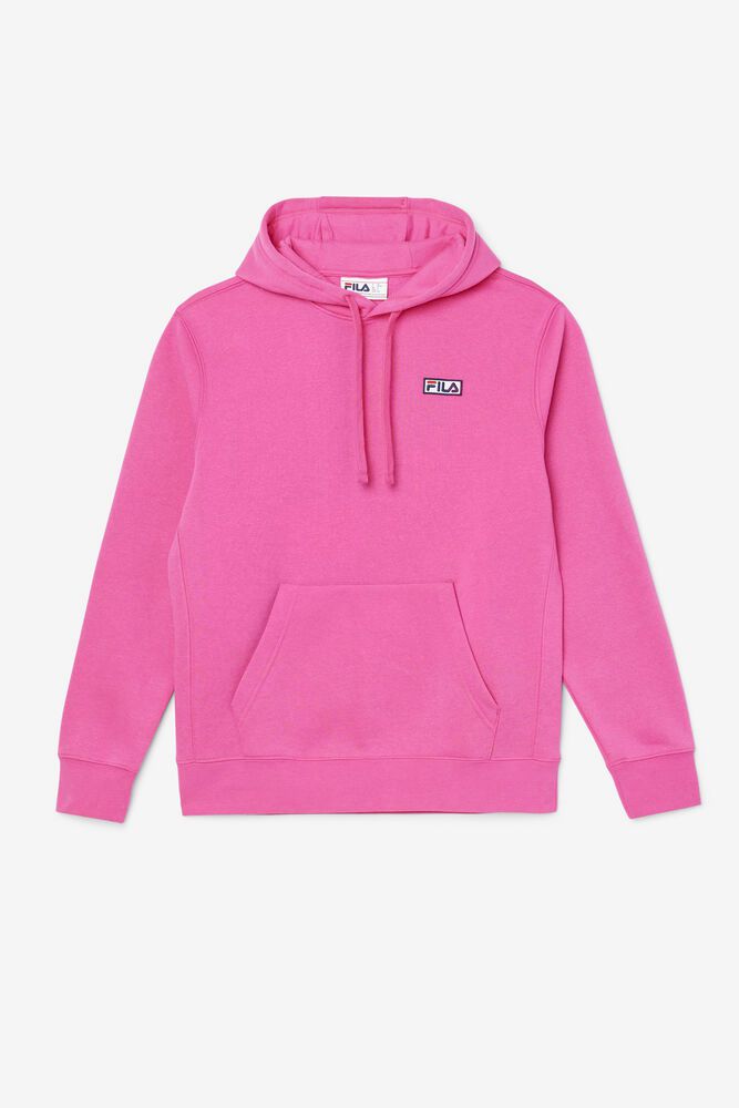 Fila Hoodie Mens Pink - Algot - Philippines 8257691-KE